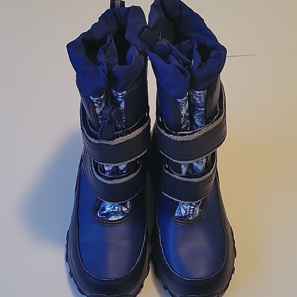Lands' End Kids SNOW Boots - Navy